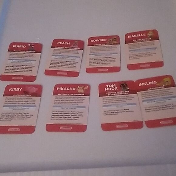 Mario Character Card Set - Picture 5 of 5